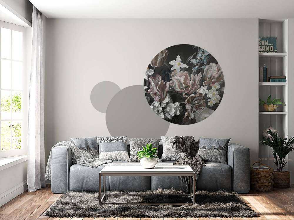 Bouquet med pioner Orange