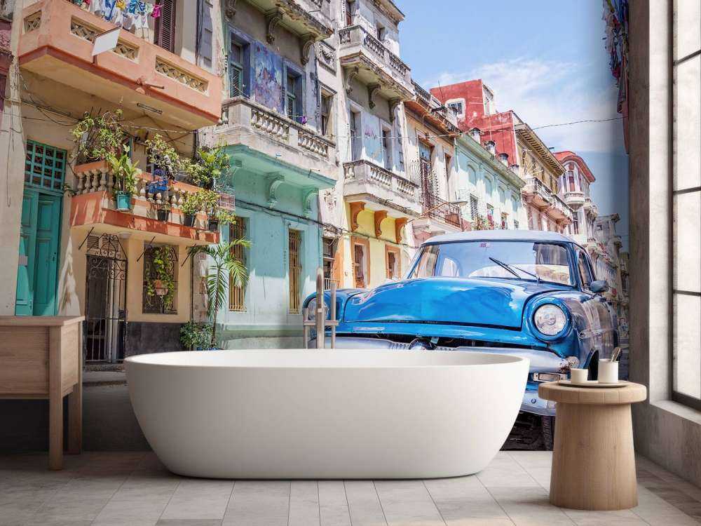 Klassisk bil på cuba