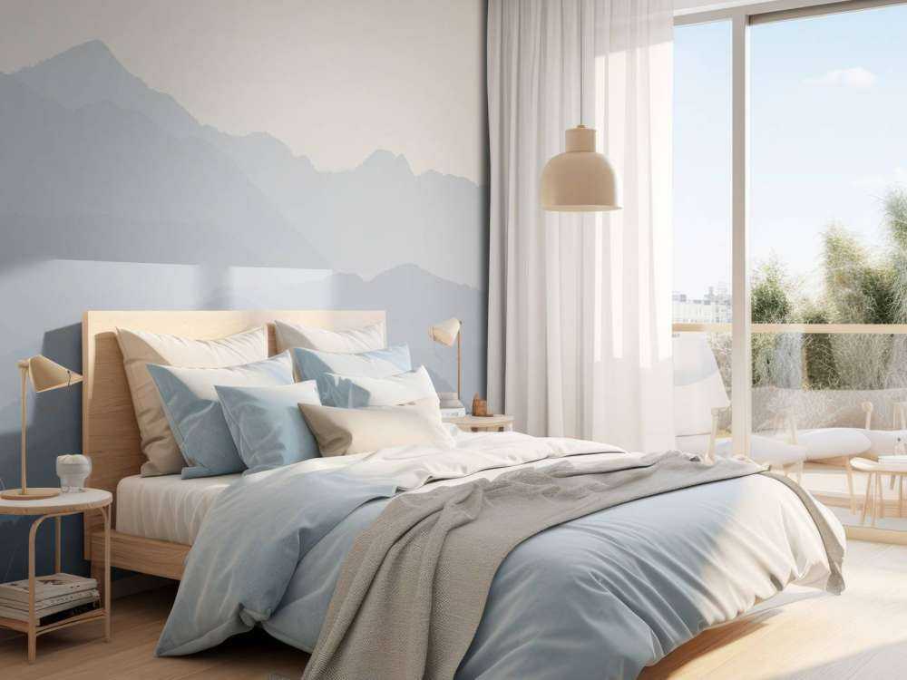 Bjerglandskab i junglen