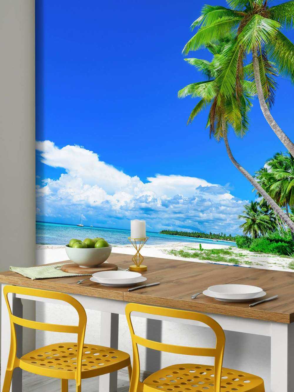 Himmelsk tropisk strand