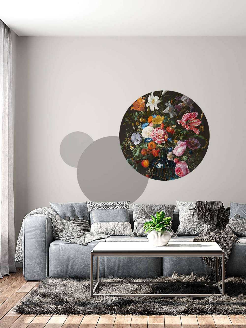 Vase med blomster