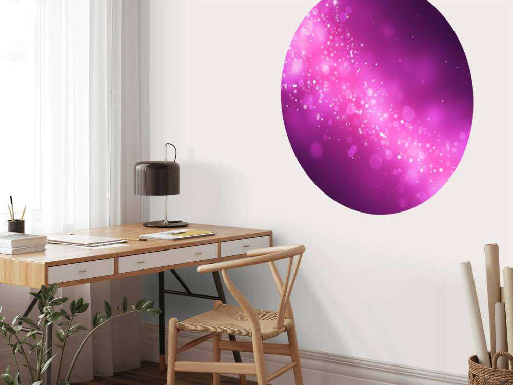 Lyserød glitter glimmer