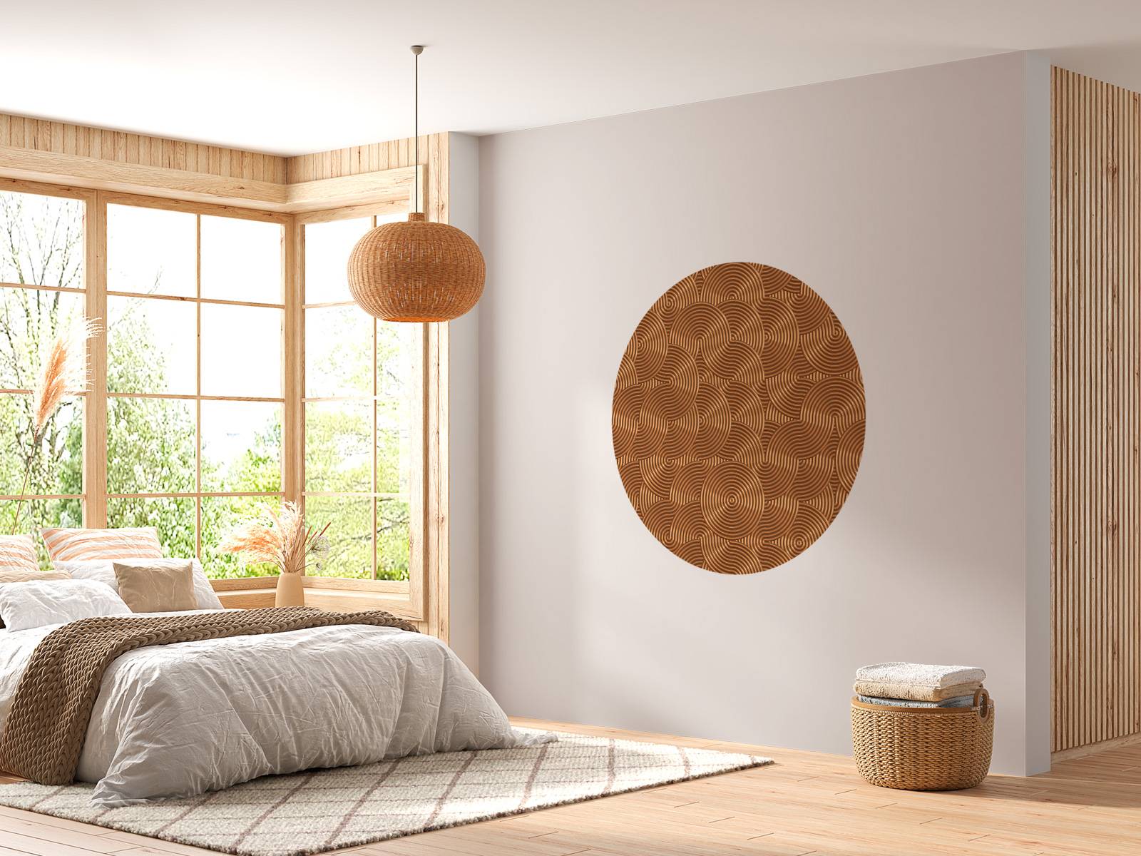 Metallic baggrund med cirkler