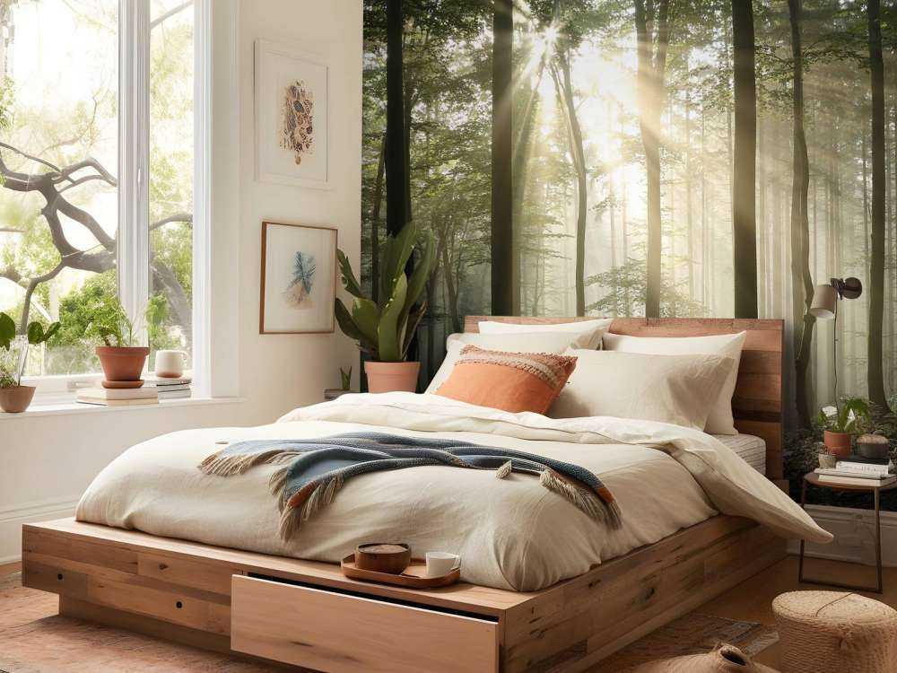 Efterårets løvskov