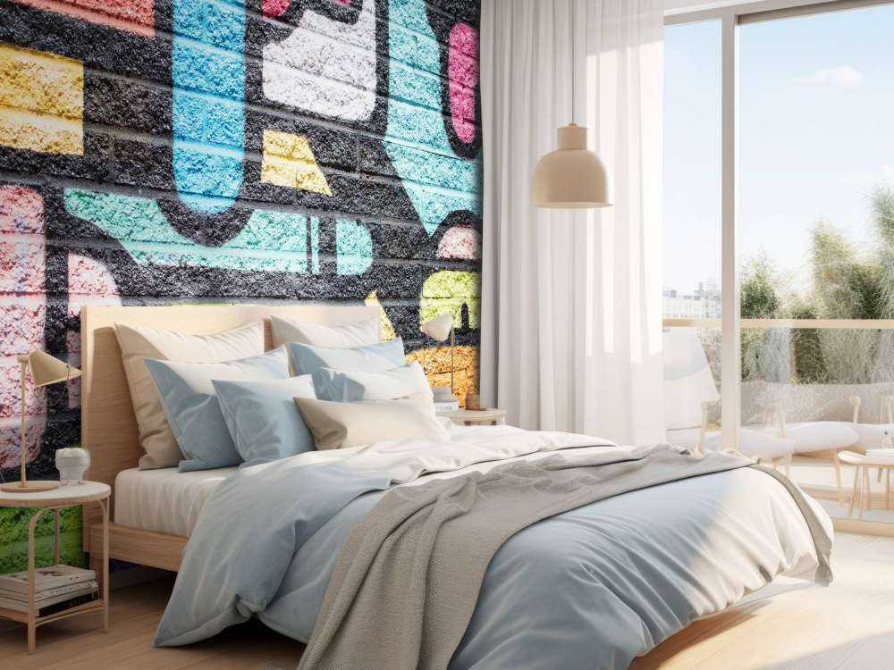 Graffiti mur