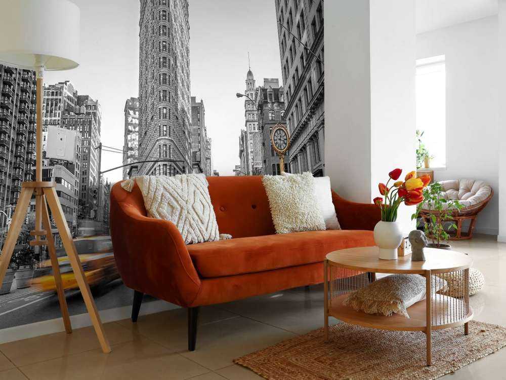 Optaget gade i New York