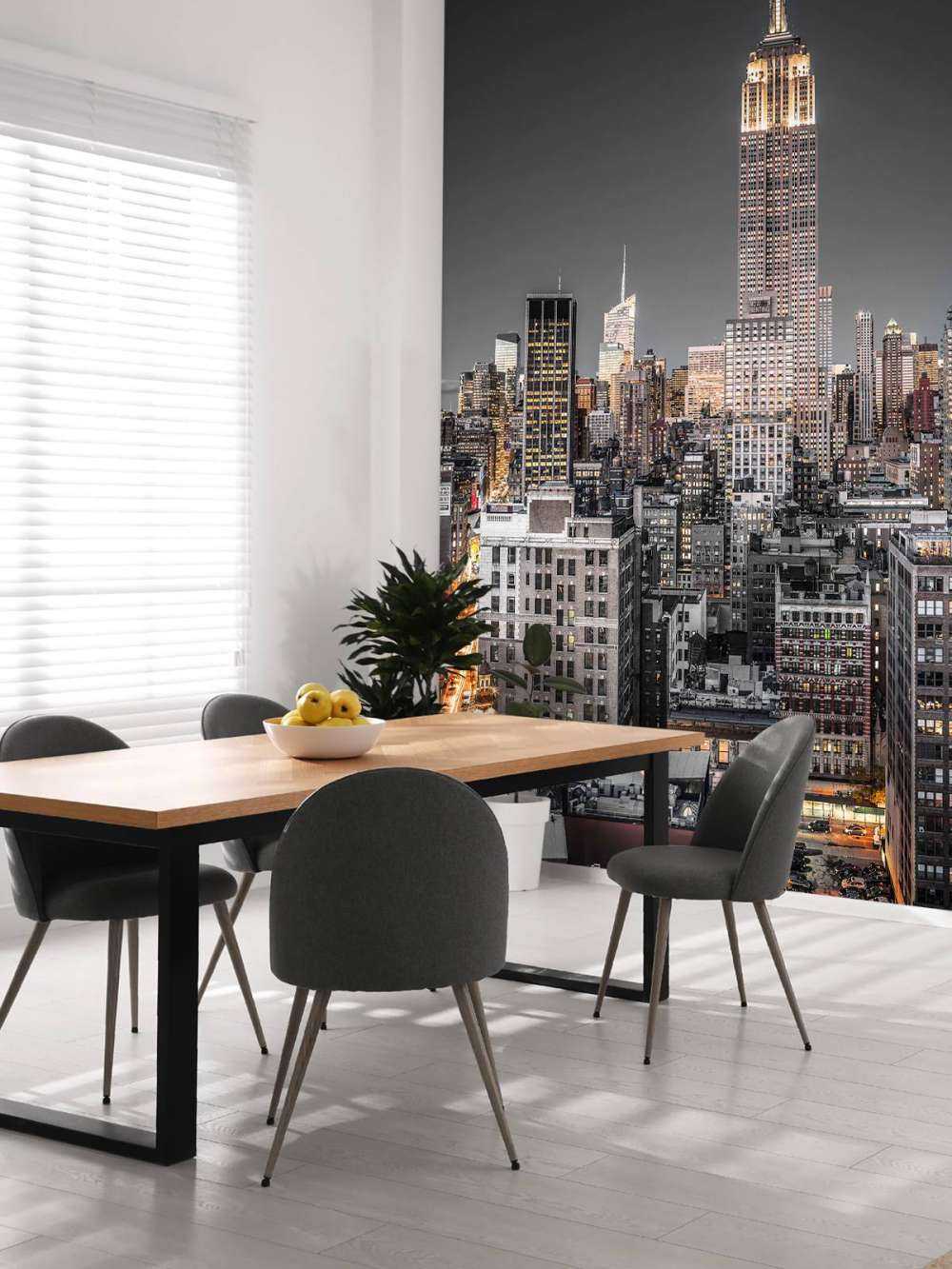 Empire State Building om aftenen