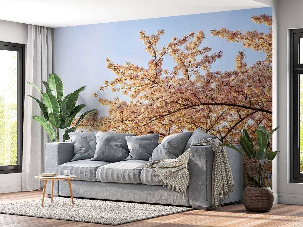 Blomstrende gren i blomst