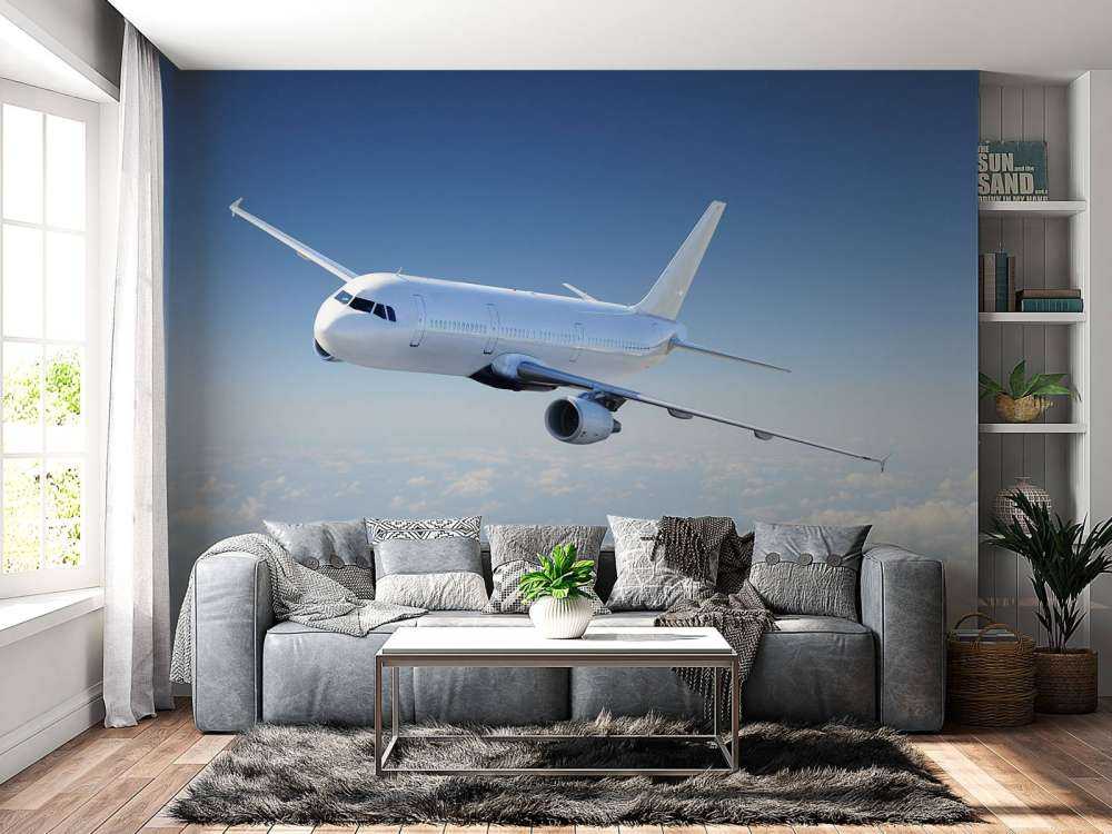 Fly over skyerne