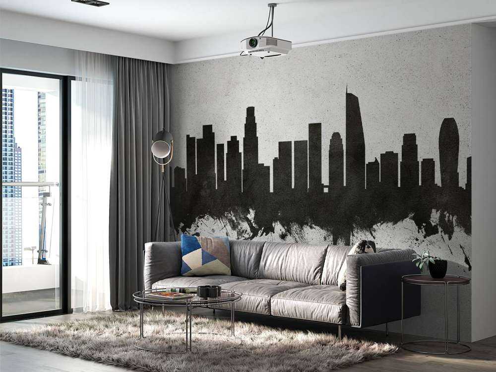 Akvarel skyline, Los Angeles