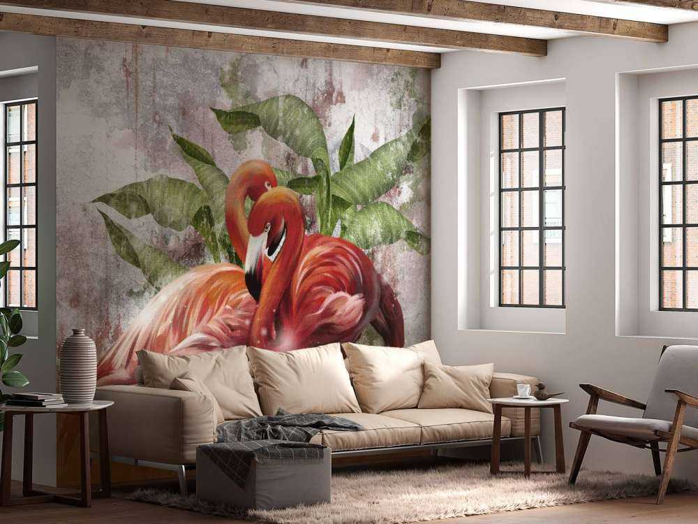 Flamingo Kærlighedsduet