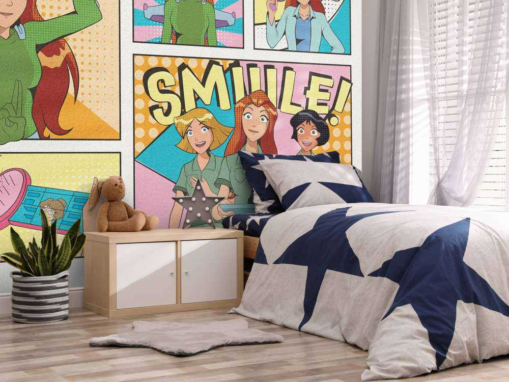 Tegneserieheltinder i aktion