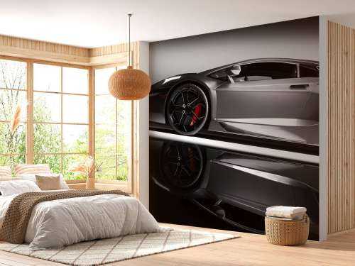 Grå Lamborghini