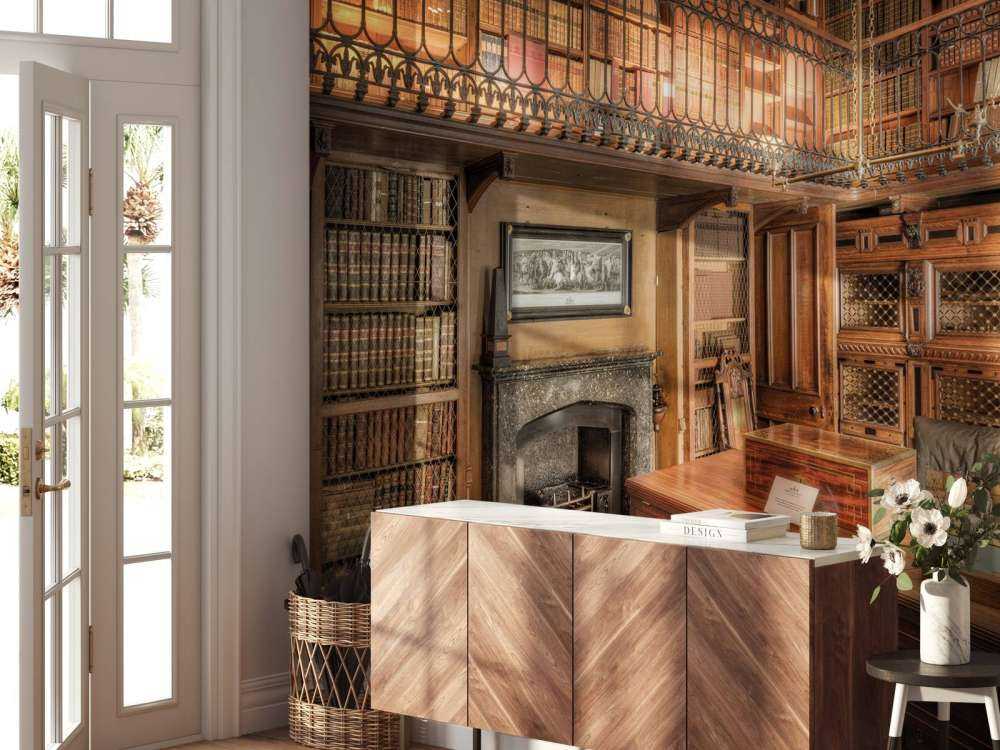 Gammelt bibliotek