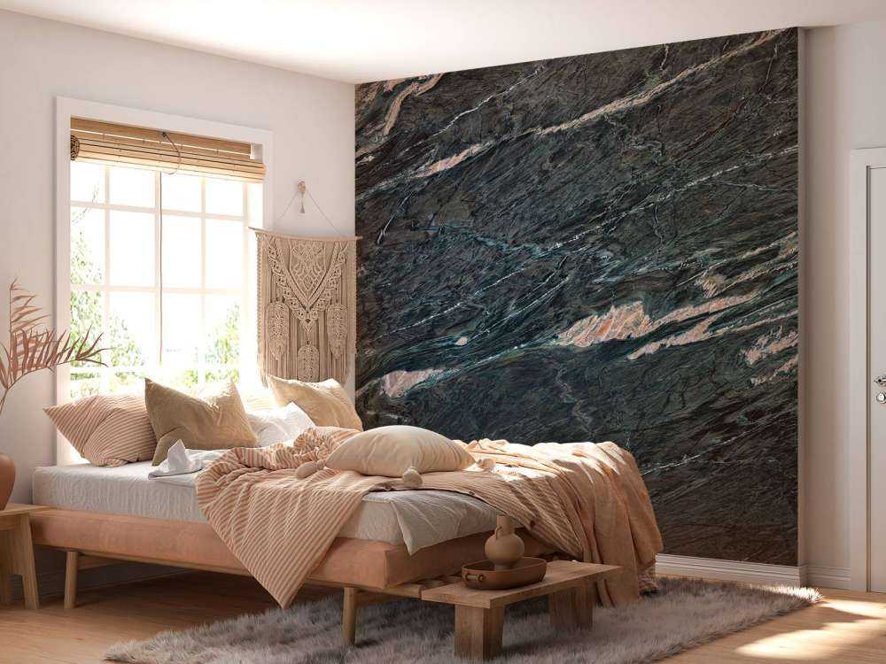 Marmor med bølget struktur