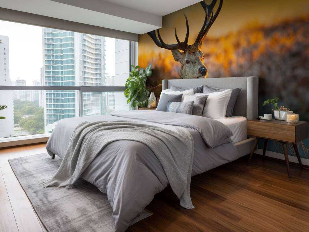 Rådjur i naturreservat