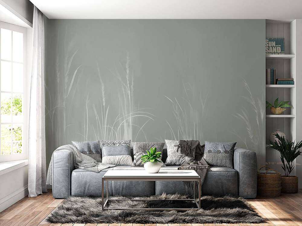 Naturstämning Djupt Grå