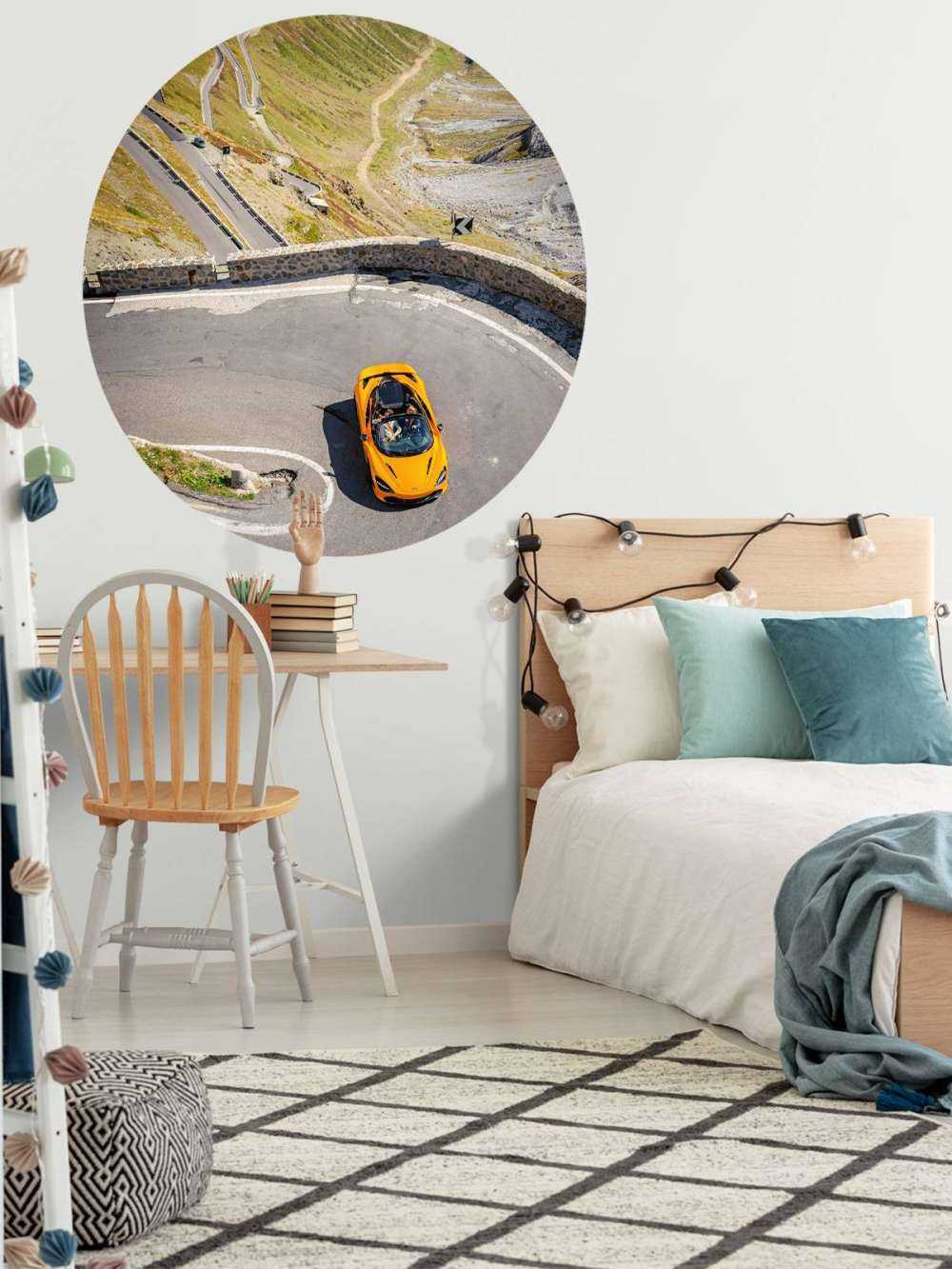 McLaren på Stelviopas - färg