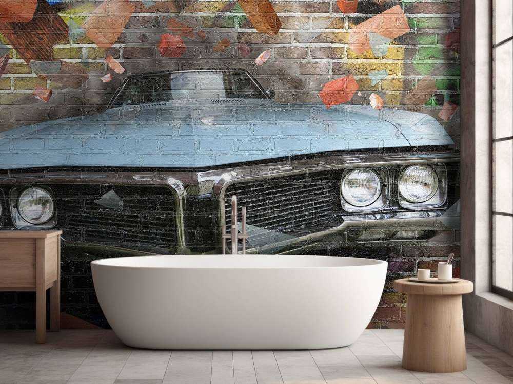 Graffiti bil