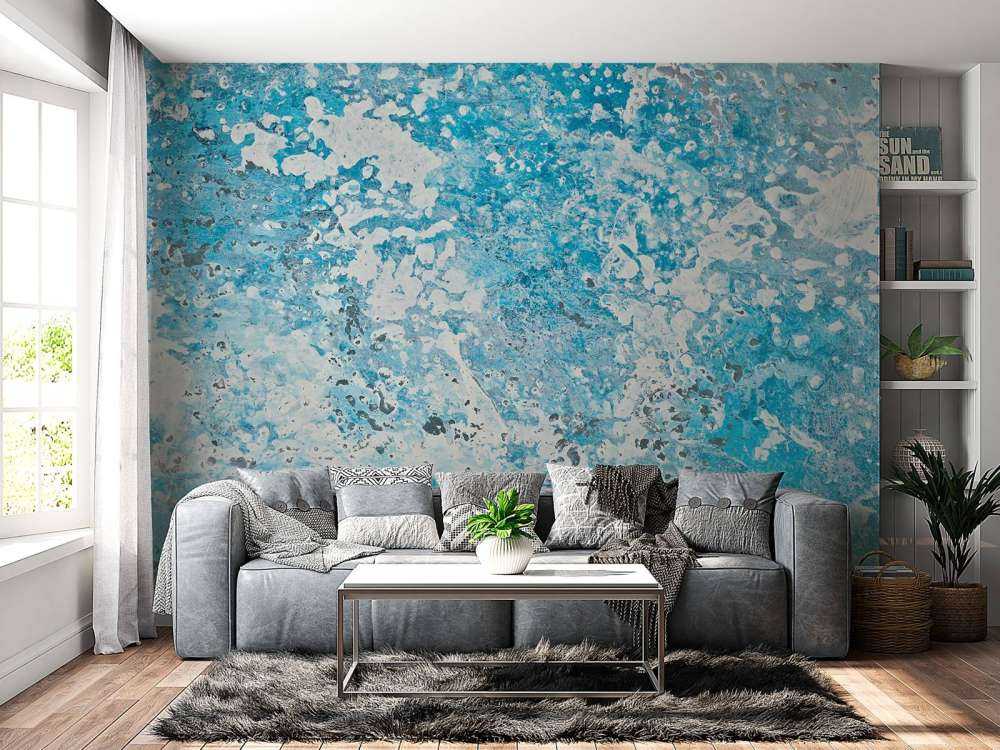Målad struktur