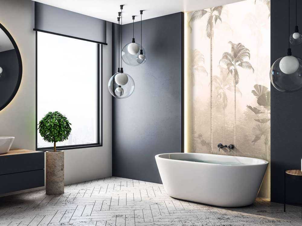 Sepia Tropisk Stillhet