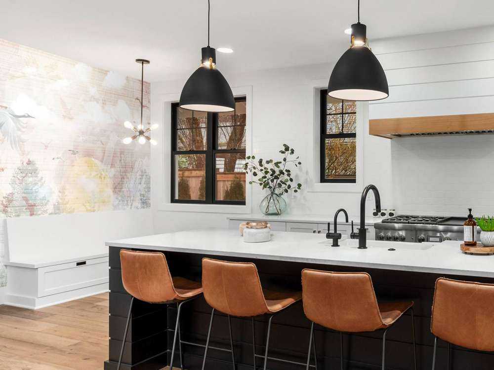 Soluppgång i dimman