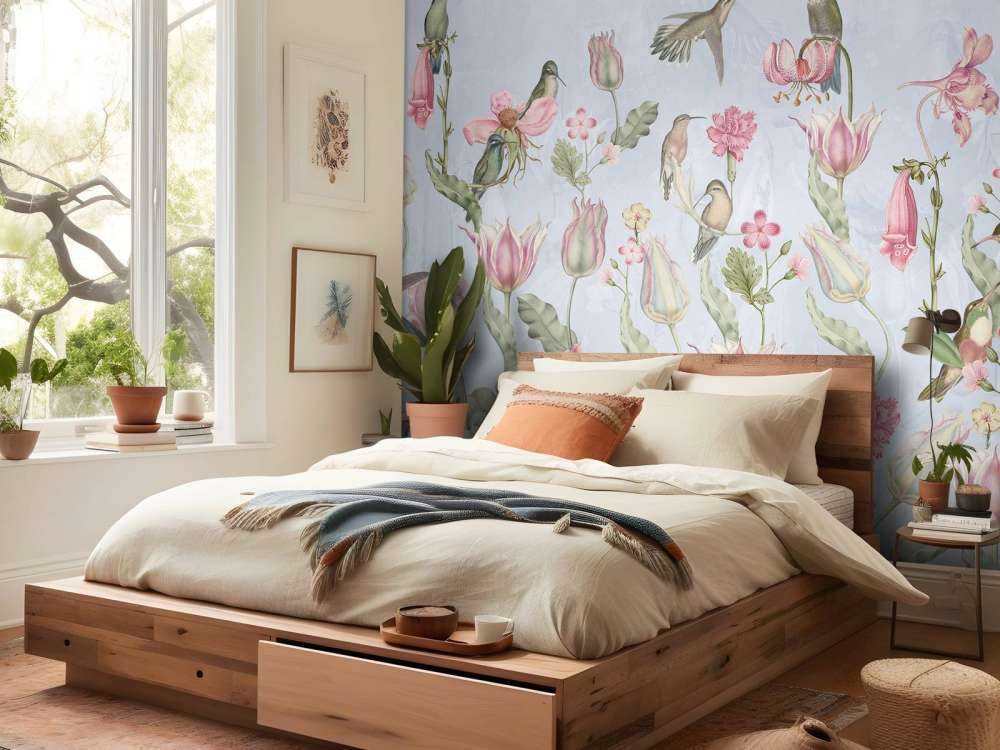 Vår Kolibri Symfoni - Pastellblå Serenad