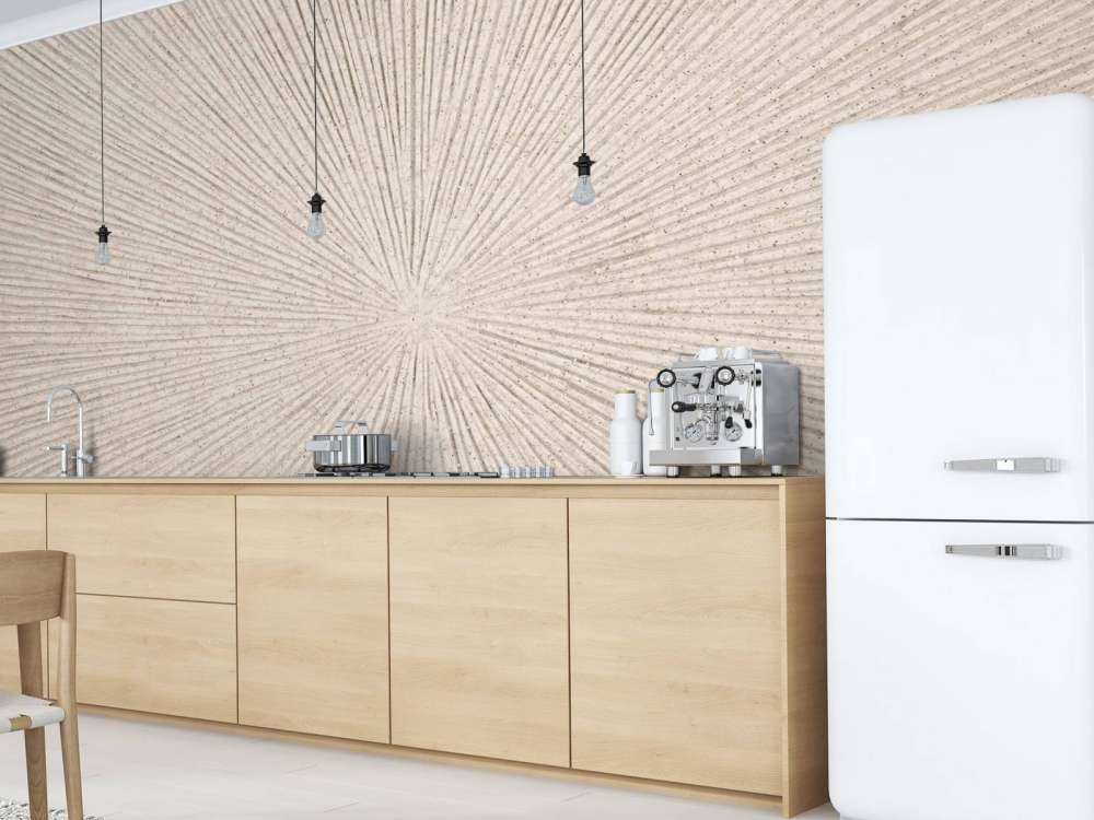 Texturerade linjer i linne