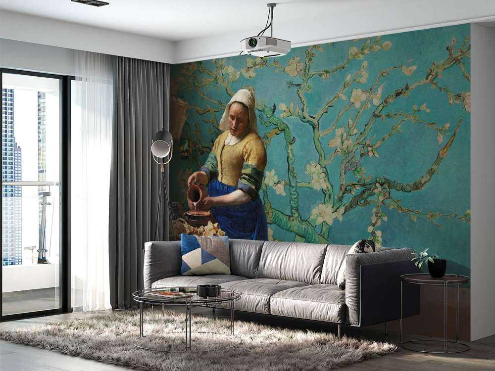 Mjölkflickan och mandelblomman