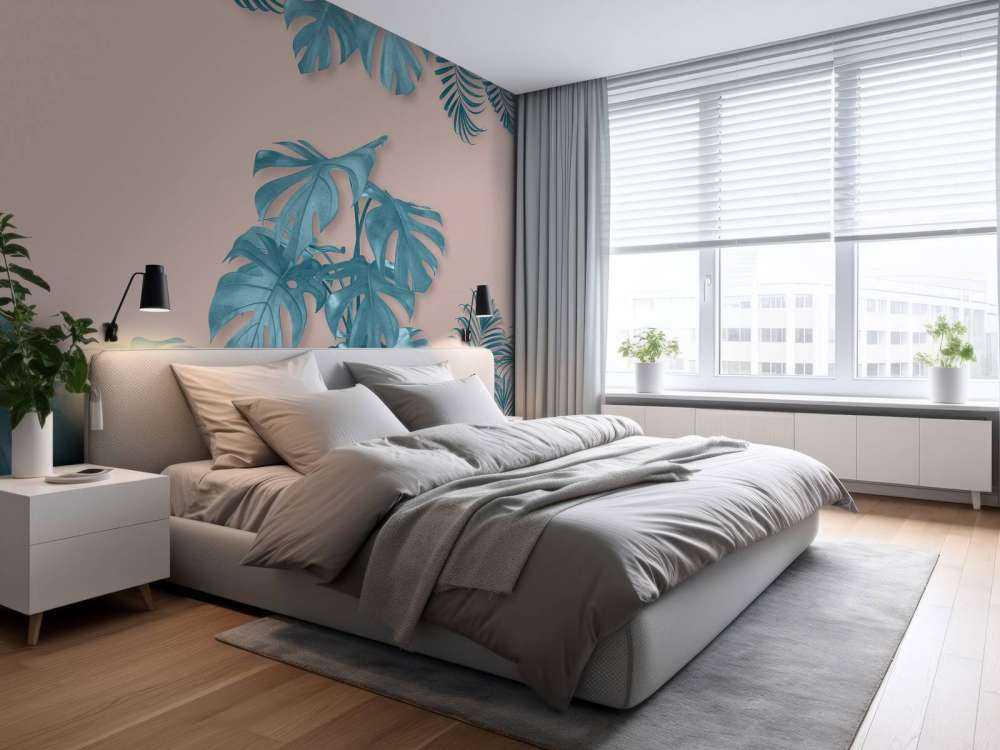 Mønster tropiske blader