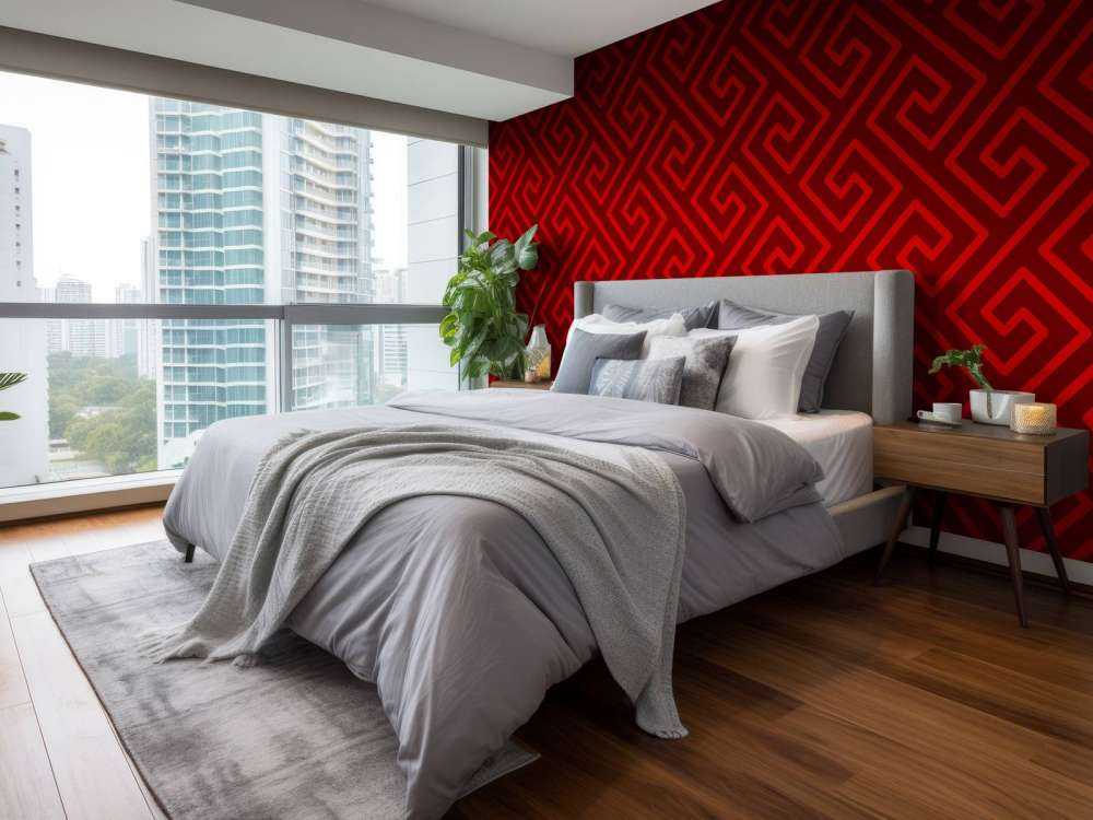 Trendy kinesisk mønster