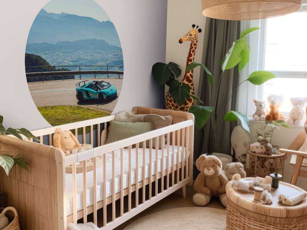 Alpenritt med luksus sportsbil