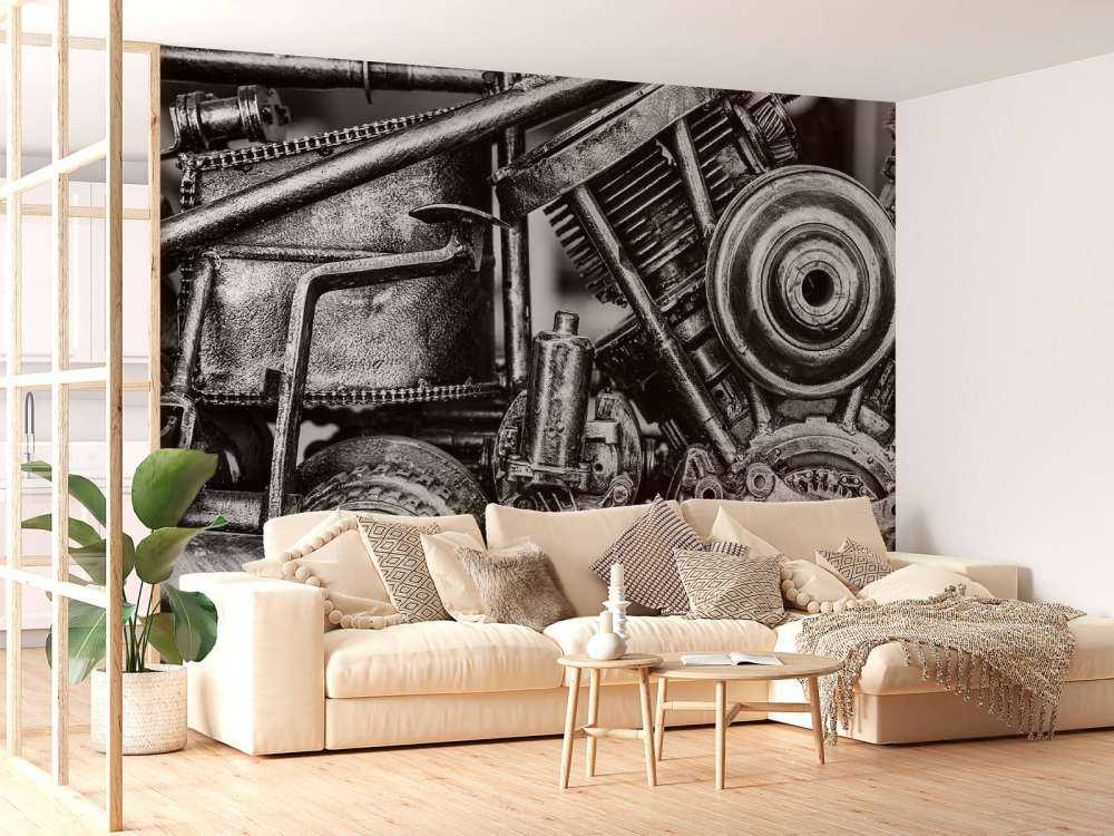 Motorblokk på en motor