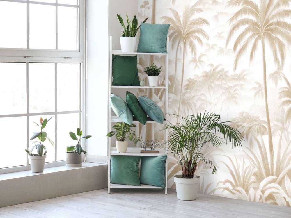 Tropisk Fjell-oase, taupe