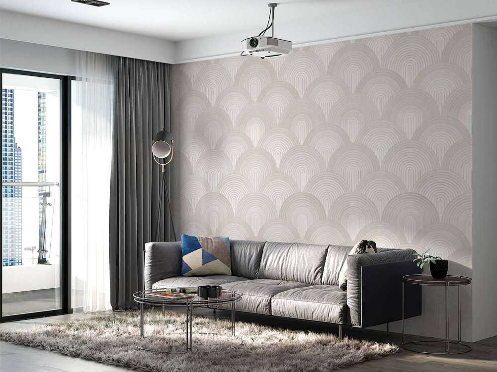 Boho ombre buer - nøytral beige