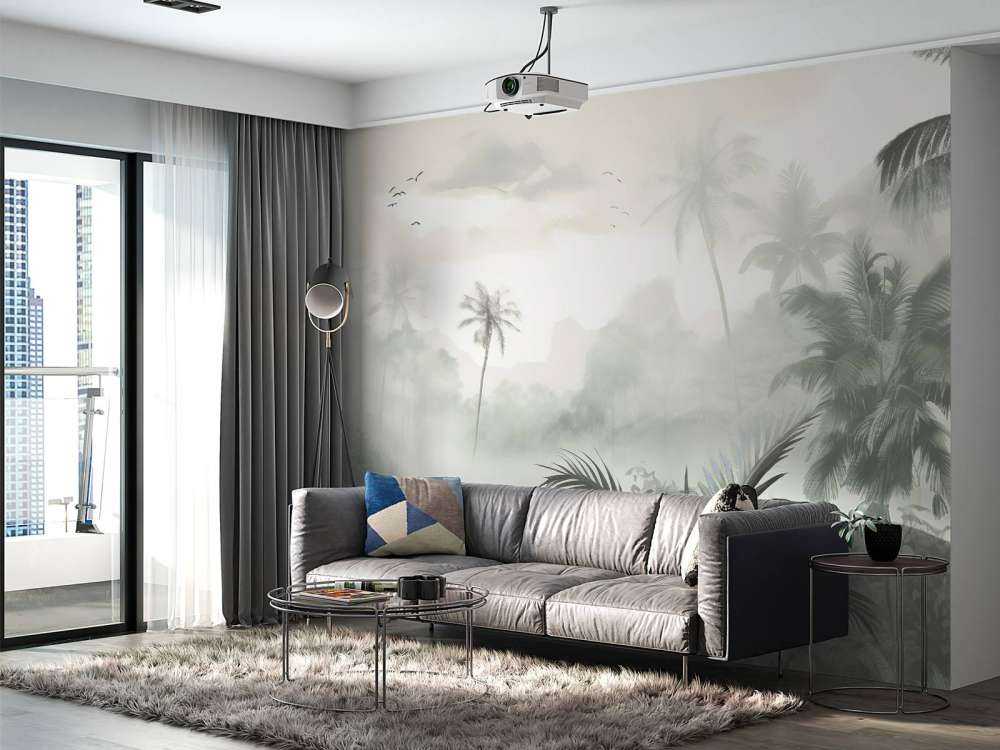 Tåkete Palmehorisont