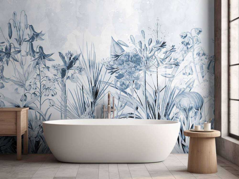 Monokrom Blomster Eleganse