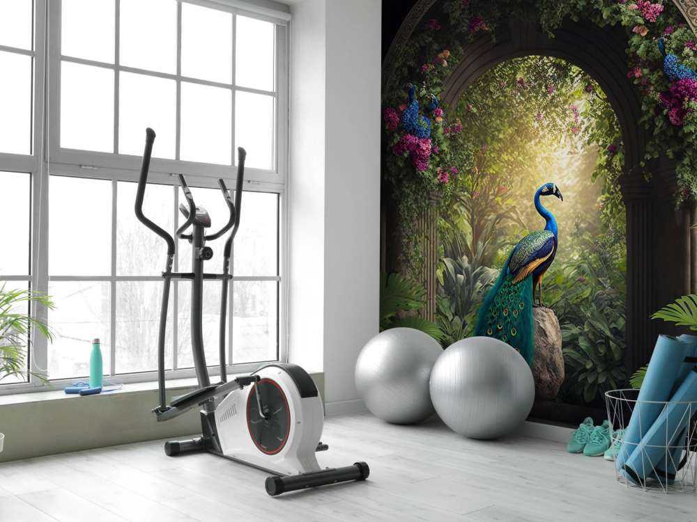 Påfugl i Forhekset Bue