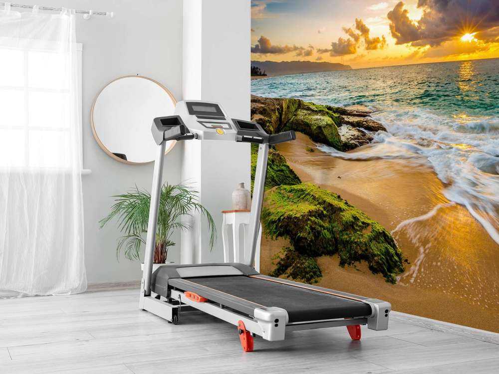 En vakre hawaiisk solnedgang