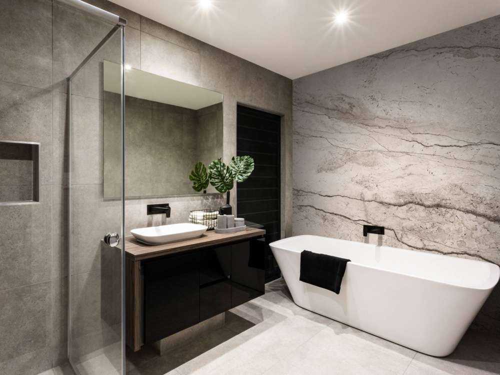 Detaljert beige marmor