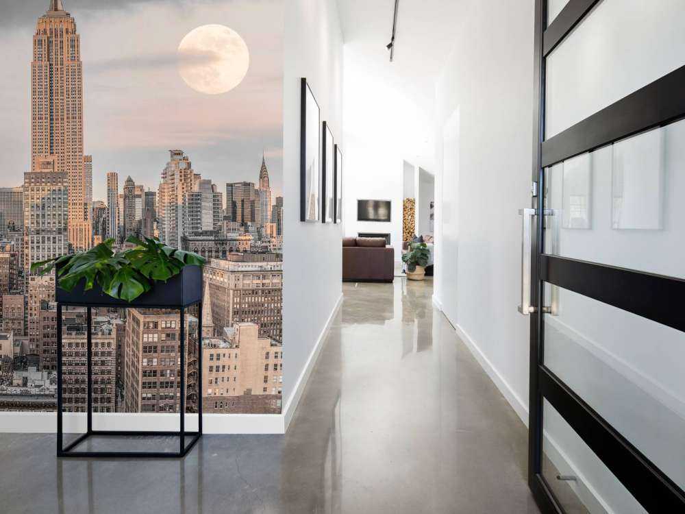 Empire State Building med skyline