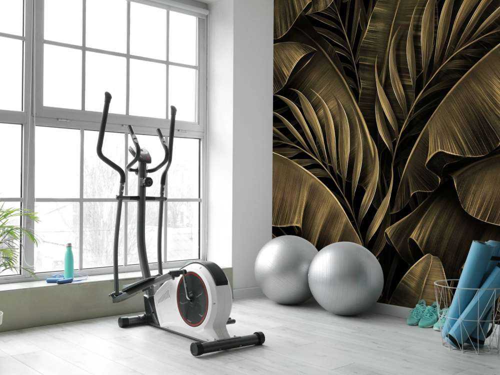 Banan og palmeblader