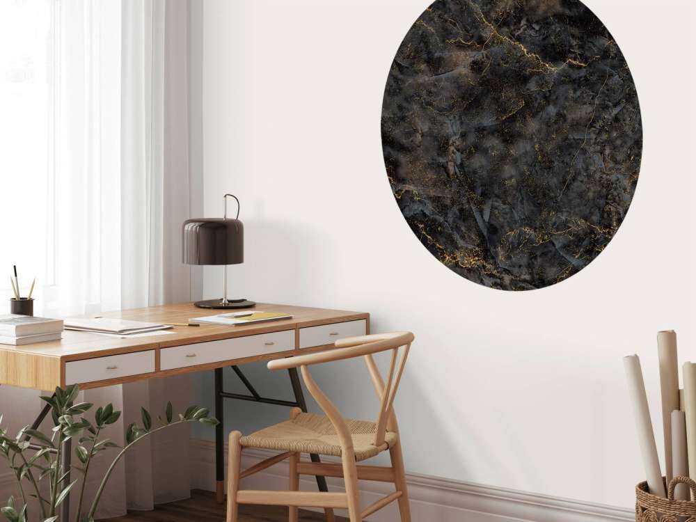 Gylden marmorstruktur