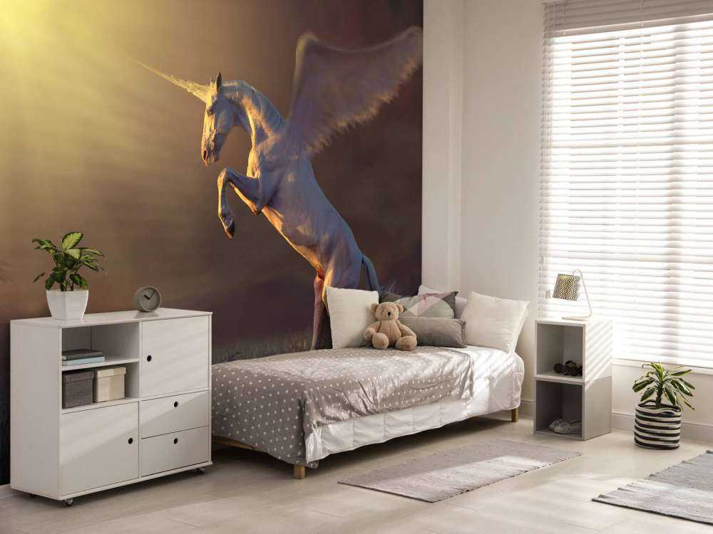 Enhjørning med vinger