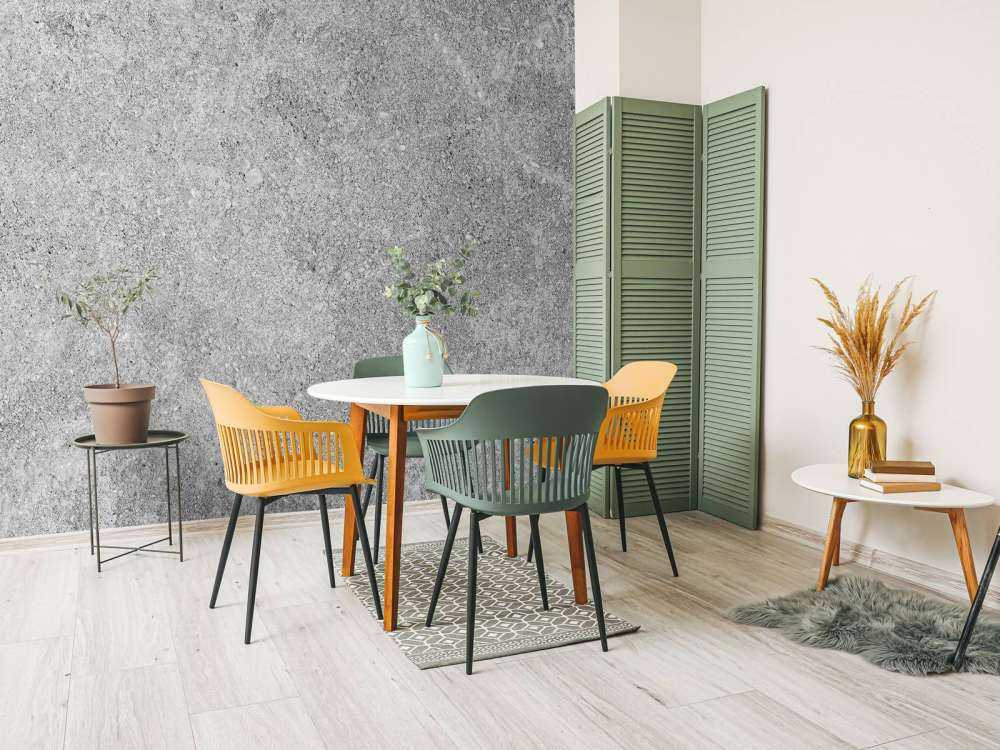 Grå betongkonstruksjon