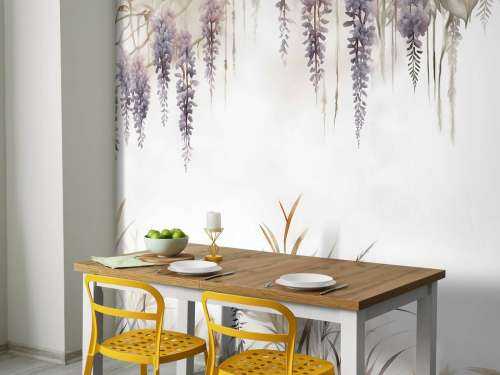 Wisteria og markgress beige