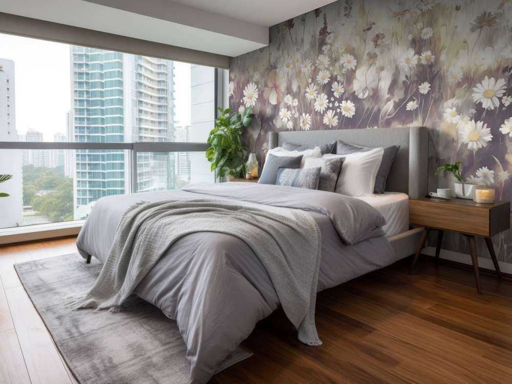 Frodig grønnskap av sommer gyllenbrun