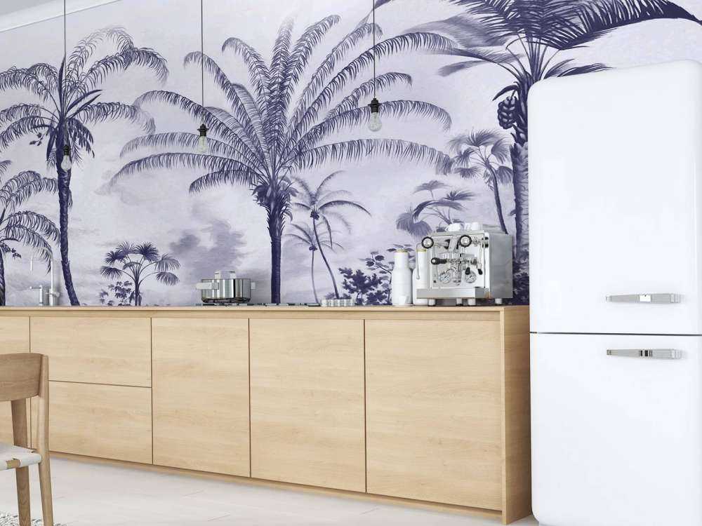 Romantiske tropiske lilla