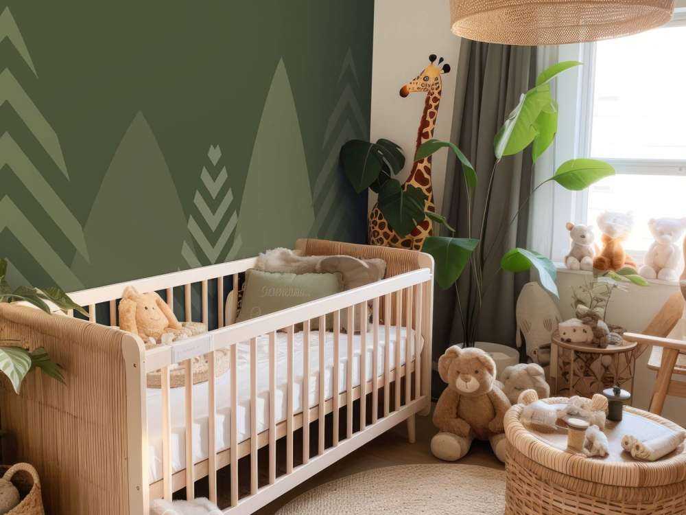 Høye fjell, grønne