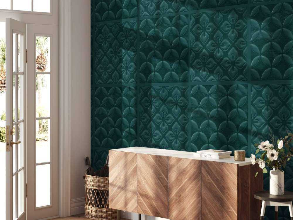 Utsmykket lappeteppe